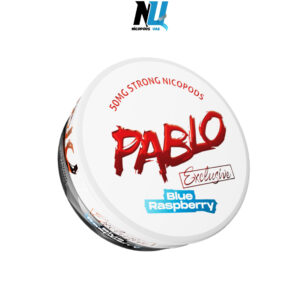 Pablo Blue Raspberry 50mg Nicotine Pouches - Premium Tobacco-Free SNUS in Dubai, UAE