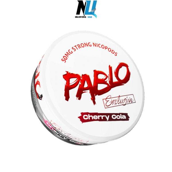 Pablo Cherry Cola 50mg Nicotine Pouches - Premium Strength Dubai UAE