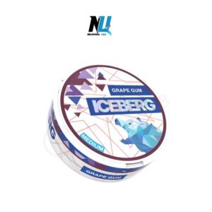 ICEBERG Grape Gum Medium 20mg Nicotine Pouches