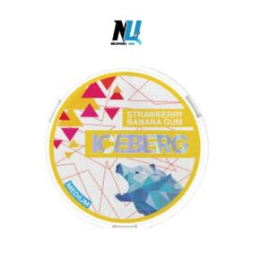 ICEBERG Strawberry Banana Gum Medium 20mg