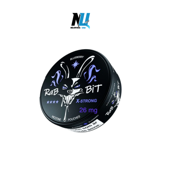 RABBIT Blueberry 26mg Nicotine Pouches uae