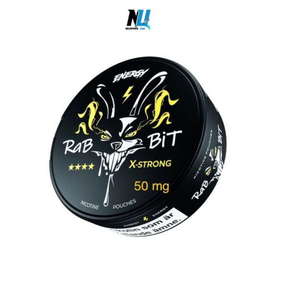 RABBIT Energy 50mg Nicotine Pouches uae