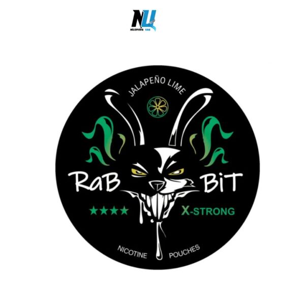 RABBIT Jalapeno Lime 26mg Nicotine Pouches uae