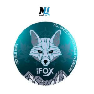 WHITE FOX Double Mint Nicotine Pouches