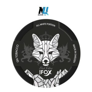 WHITE FOX Gn Tobacco Black Edition Nicotine Pouches