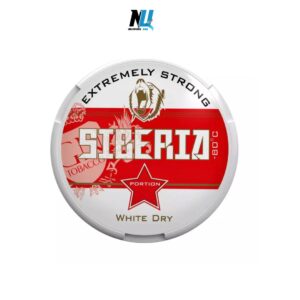 Siberia -80 White Dry Portion Nicotine Pouches