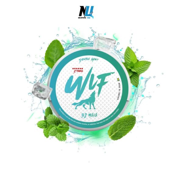 WLF Double Mint 32mg Nicotine Pouches