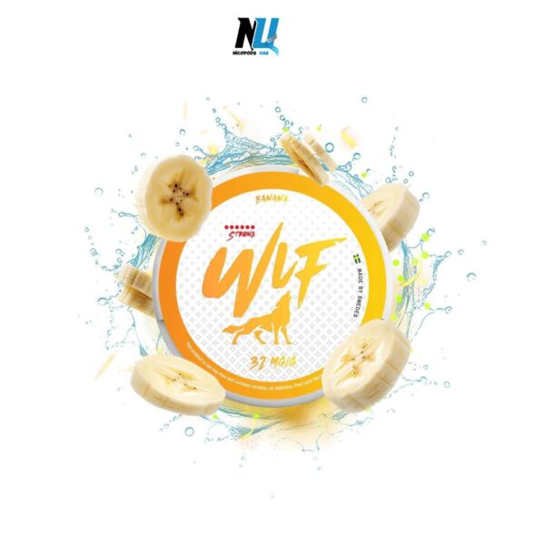 Wlf Banana 32mg Nicotine Pouches