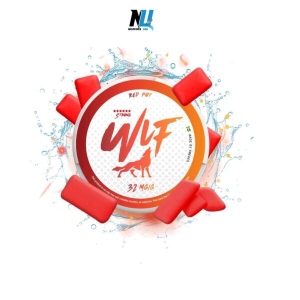 Wlf Red Hot 32mg Nicotine Pouches