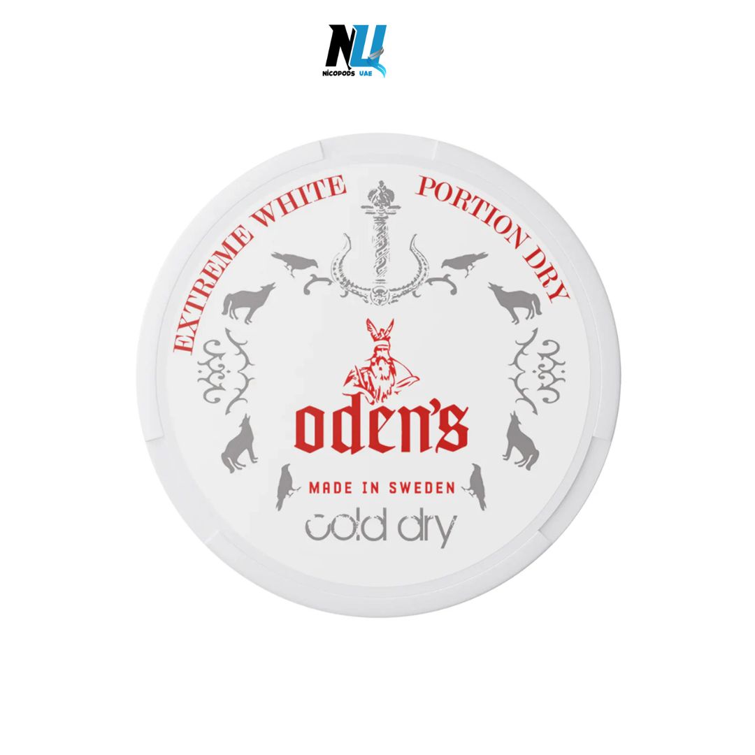 Odens Cold Extreme White Dry 22mg Nicotine Pouch