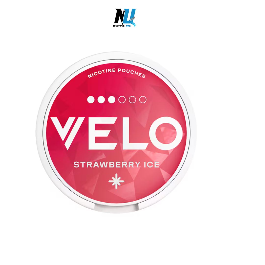 VELO Strawberry Ice 10mg Nicotine Pouches